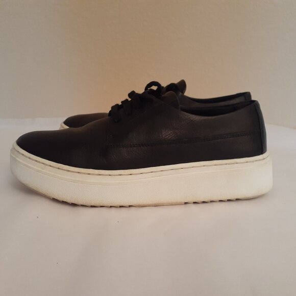 Eileen Fisher Leather Sneakers - Picture 4 of 9